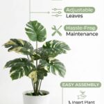 artificial monstera deliciosa plant