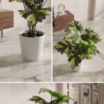 artificial monstera deliciosa plant