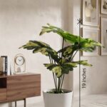 artificial monstera deliciosa plant