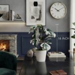 artificial decorative monstera indoor plant