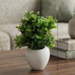 artificial decorative monstera indoor plant